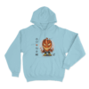 Hard Gz Kekos Fire Demon Unisex Hoodie Sky Blue