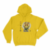 Hard Gz Kekos Smiley Face Runner Unisex Hoodie Yellow