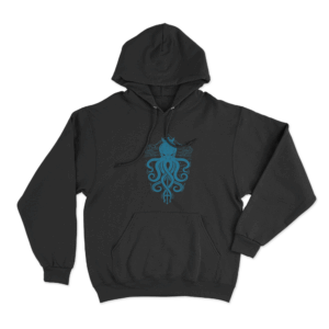 Hard Gz Pulpo Octopus Unisex Hoodie Black