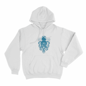Hard Gz Pulpo Octopus Unisex Hoodie White